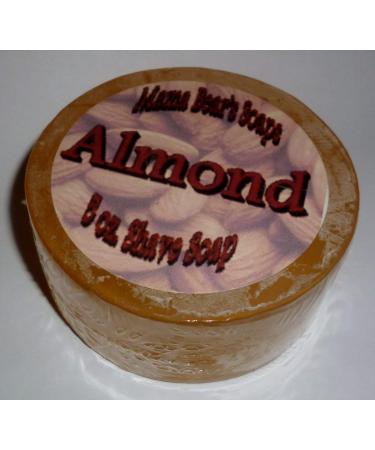 Mama Bear's Natural Shaving Soap with Almond Fragrance Oil