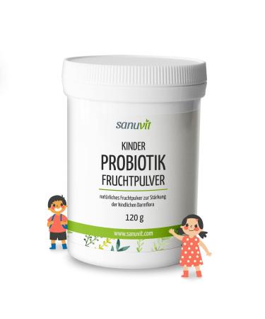 Sanuvit Children's Probiotic Fruit Powder 120 g - pure product directly from the manufacturer (hypoallergenic manufacture)