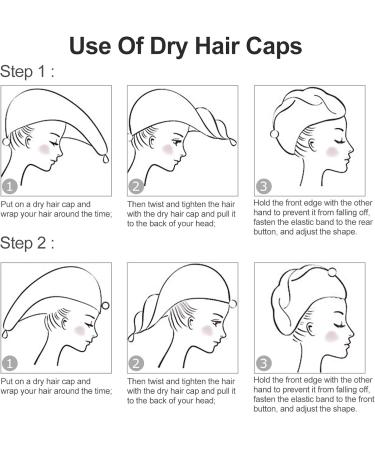 Fodofodo 3 Pack Microfiber Hair Towel Set - Quick Drying Turban Wrap for Women - Super Absorbent & Soft - Blue, Purple, Brown - Buy Online on GoSupps.com