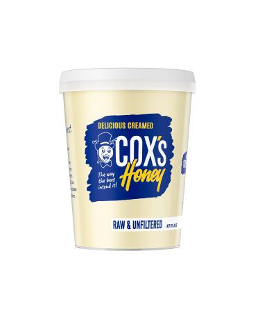 Cox's Honey - Creamed Whipped Honey Raw Unfiltered, 40 OZ | 100% Pure Clover Delicious Honey - Product of the USA 2.5 Pound (Pack of 1)