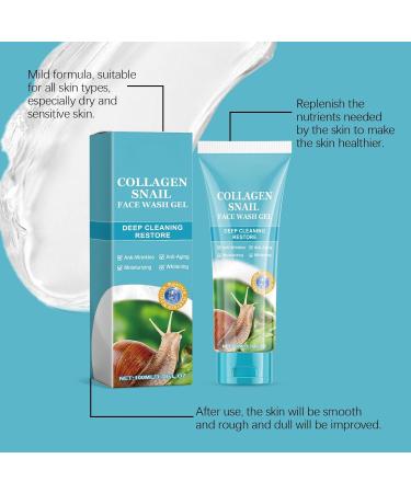 FFEEJ Gentle Exfoliating Cleansing Gel - Moisturizing & Repairing Face Wash Quick Absorption To Avoid Dryness - Buy Online on GoSupps.com