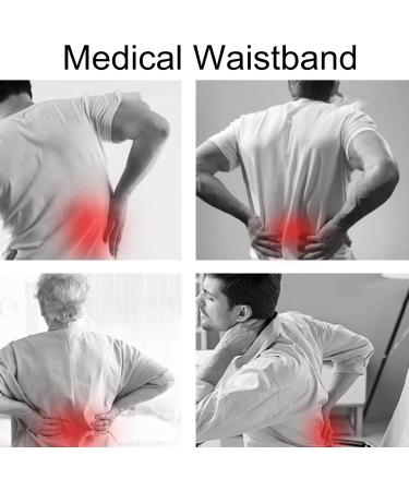 Breathable Network Back Belt | Comfortable Lumbar Support for Sciatica Herniated Disc & Lower Back Pain | Adjustable Unisex XL in Black - Buy Online on GoSupps.com