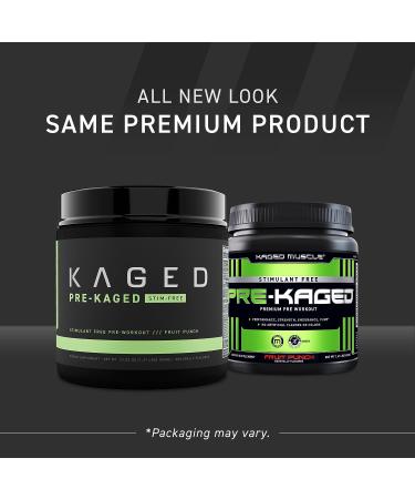 Kaged Muscle Stimulant Free Pre-Kaged Cherry Bomb Pre-Workout | 20 Servings | Men & Women | Increased Strength Formula - Buy Online on GoSupps.com