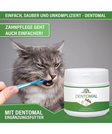 ADEMA NATURAL DENTOMAL - Tartar Remover & Dental Care for Dogs & Cats | Freshens Breath & Promotes Healthy Teeth - Buy Online on GoSupps.com