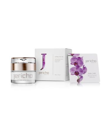 Jericho Cosmetics - Eye Cream Gel for Dark Circles Puffy Eyes and Under Eye Wrinkles - Contains Anti Aging Agents: Minerals from the Dead Sea Olive Oil & plant extracts