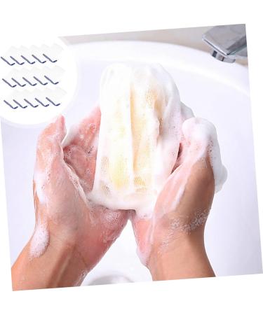 Baluue 20pcs Foaming Net Foaming Net Soap Foam Net Bar Soap White Pouches with Drawstring Travel Soap Nylon - Buy Online on GoSupps.com