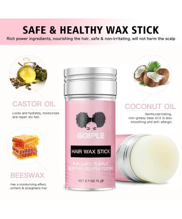Goiple Wax Stick for Hair - Long-Lasting Hair Pomade Stick - 3-Pack Styling Wax Stick - Buy Online on GoSupps.com