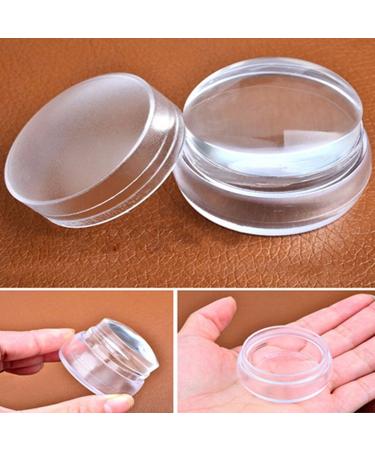 Bodhi2000 Transparent Nail Stamp Set | Silicone DIY Nail Art Stamping Scraper for Perfect Manicure - International Shipping Available - Buy Online on GoSupps.com