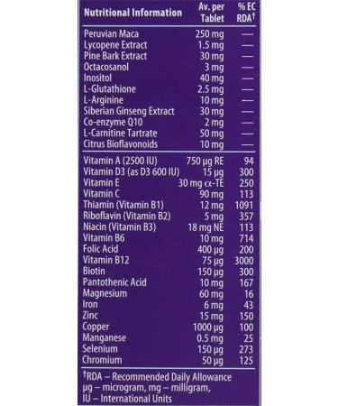 Vitabiotics Wellman Conception 30 Tablets - Boost Fertility & Reproductive Health - Buy Online on GoSupps.com