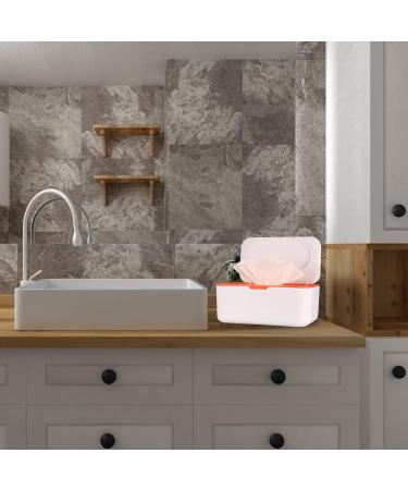 Buy 2-Piece Wet Wipes Box Set - Premium Damp Toilet Paper Dispenser with Lid for Home | International Shipping Available - Buy Online on GoSupps.com