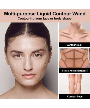 FV Cool Toned Contour Stick | Long Lasting Liquid Contour Wand | Lightweight & Blendable Vegan Cream Contour for Face - 04 Grey - Buy Online on GoSupps.com