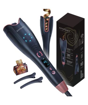 Automatic Hair Curler Auto Rotating Curling Iron with Dual Voltage 1 inch 25mm Tourmaline Ceramic Waving Wand
