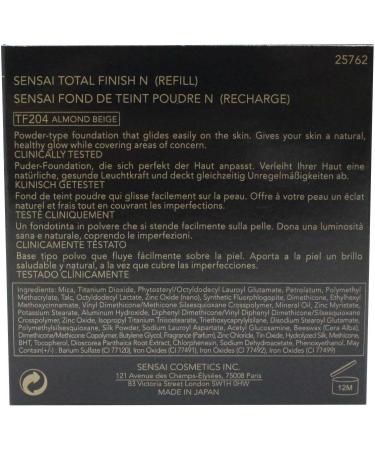 Kanebo Sensai Total Finish Refill TF204 Almond Beige - 11g | Buy Online Internationally - Buy Online on GoSupps.com
