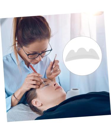 minkissy 5 Pairs Silicone Gasket Lash Tool Eyelash Perming Pads Silicone Eyelash Pad Eyelashes Grafting Gasket Eyelash Grafting Gasket White Silica Gel Fake Eyelashes Patch - Buy Online on GoSupps.com