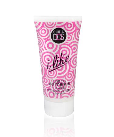 Cuidados Hand Cream Vanilla - with argan oil and vegetable keratin - nourishes and repairs the hands - 30 ml