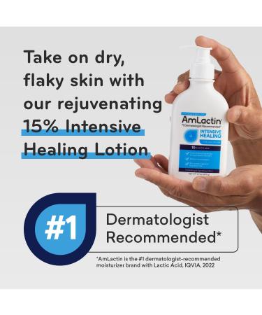 AmLactin Rapid Relief Restoring Lotion + Ceramides 14.1 Ounce with Pump Paraben Free - Buy Online on GoSupps.com
