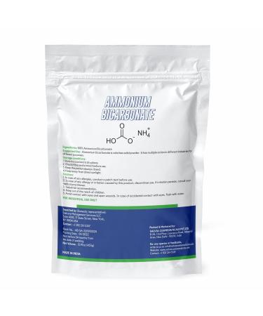 Myoc Ammonium Bicarbonate Powder 15.97oz - Pure Non-GMO Ingredient for Cosmetics Paraben & Sulfate Free - Buy Online on GoSupps.com