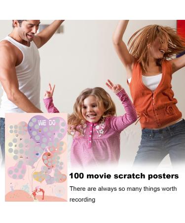 Fangkun 100 Dates Scratch Off Poster Couples Bucket List 100 Dating Idea for Couple Activities 100 Sweet Things to Do with Your Other Half New Year Valentine's Day Gifts for Couples 16.5'' x 23.4'' - Buy Online on GoSupps.com