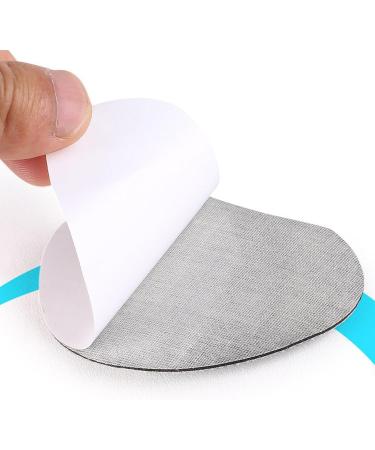 TSHAOUN 6 Pairs Black Heel Cushion Pads - Self-Adhesive Heel Protectors for Shoes Too Big - Prevent Heel Rubbing and Blisters - Women Men (Black) - Buy Online on GoSupps.com