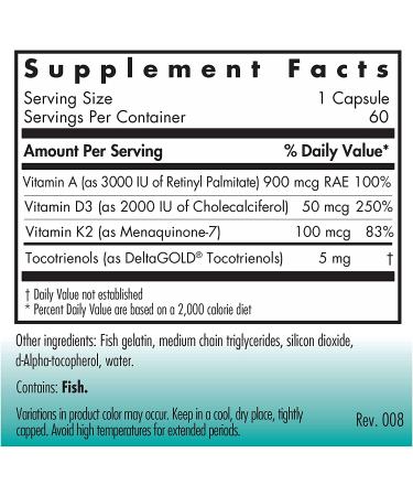 Nutricology Vitamin D3 Complete - 60 Fish Gelatin Capsules for Optimal Health - Buy Online on GoSupps.com
