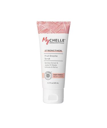 MyCHELLE Dermaceuticals Fruit Enzyme Cleanser (2.3 Fl Oz) - Gentle Facial Cleanser & Skin Cleanser with Concentrated Fruit-Infused Actives & Antioxidants - Cleanses & Strengthens Skin Scrub