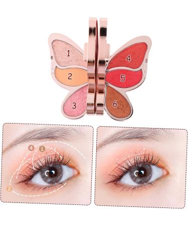 Didiseaon 2 Pcs Eyeshadow Palette Sequin Eyeshadow Useful Foundation Blush Supplies Girl Abs Earth Tones - Buy Online on GoSupps.com
