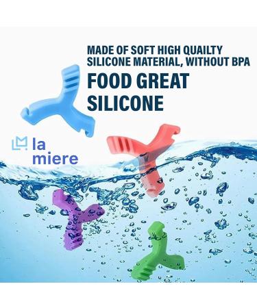 Food Grade Silicone Y Shaped Teeth Aligner Tray - Neon Orange - 1 Piece | International Shipping Available - Buy Online on GoSupps.com