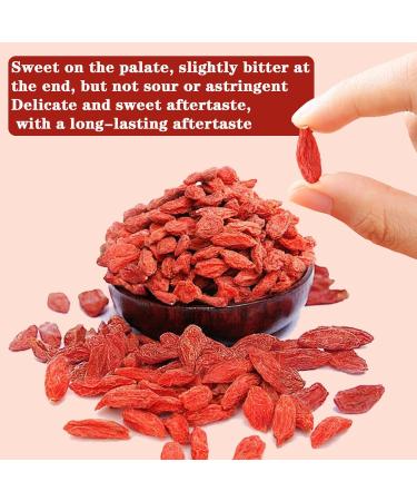 Goji Berries 14.1OZ/400g Wolfberry Special Grade Goji Berry Dried Fruit Berry Whole & Large No Sulfur No Addition Great for Drinks Snacks Beverages  - Buy Online on GoSupps.com