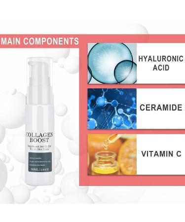 2PCS Collagen Boost Anti Aging Serum for Face | Skincare Glow And Protect | All Skin Types - Buy Online on GoSupps.com
