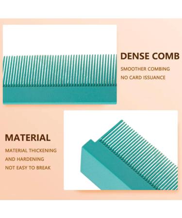 Hair Straightener Comb | Barber Straightening Brush & Styling Attachment for Flat Iron Green - Buy Online on GoSupps.com