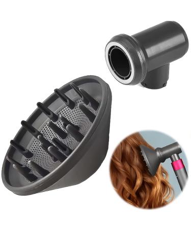 Diffuser and Adapter for Dyson for Airwrap Styler HS01 HS05 Accessories 1 Diffuser 1 Adapter Replacement Part Turn it into Styler Turns into a Hairdryer