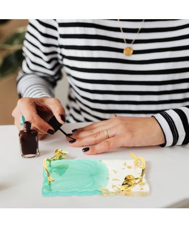  PLAFOPE PLAFOPE Nail Art Tray Manicure Plate Display Palette for Mixing Plates (No Makeup) - Buy Online on GoSupps.com