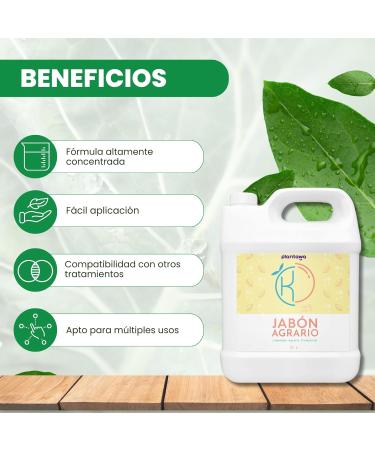  PLANTAWA PLANTAWA Potassium Soap 10L Acts by contact Improving Plant Defense 100% Natural Aphid Whitefly Red Spider Mealybug  - Buy Online on GoSupps.com