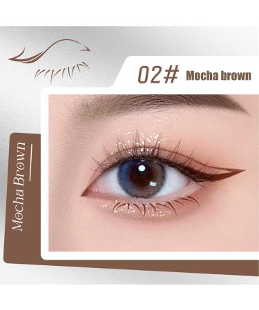  1/2 pieces Lower Lash Stamp Bottom Lashes Eyeliner Sharpener Brown Lashes Eyelash Stamp Black Eyelash Tint Stamps Waterproof Under Eye Makeup Applicators Tool For Women And Girls - Buy Online on GoSupps.com