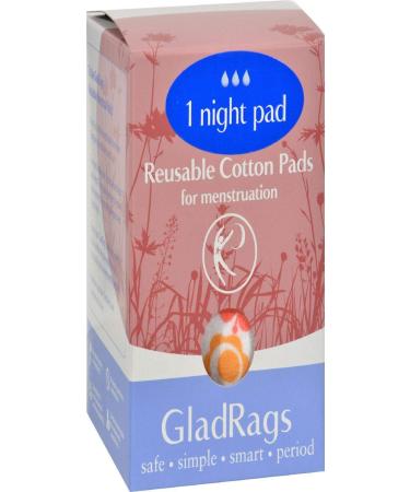 GLAD RAGS Color Nighttime Pad