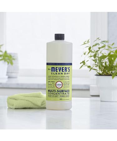 Mrs. Meyers Clean Day Multi-Surface Concentrate - Lemon Verbena 32 fl oz | Natural Cleaning Solution - Buy Online on GoSupps.com