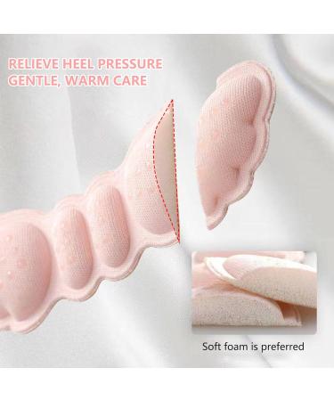 3 Pairs Heel Pads for Shoes - Comfort Inserts to Reduce Blisters & Slippage for Men & Women - Pink High Heel Support - Buy Online on GoSupps.com