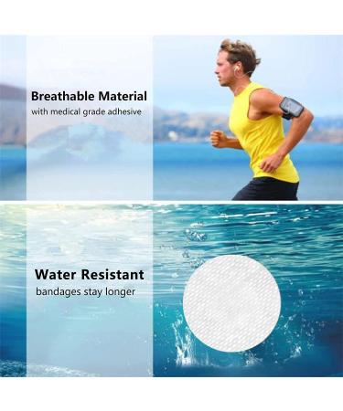 ZAfOSIN 100 Pcs Men's Nipple Covers - Anti-Chafing Nipple Protectors | Adhesive Nip Concealers for Runners - Disposable White - Buy Online on GoSupps.com