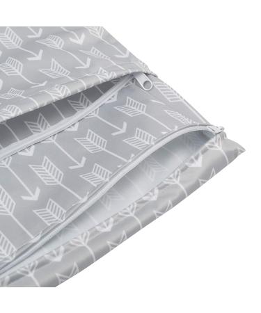 Alvababy 3-Piece Reusable Diaper Wetbag Set | Stylish & Functional Nas Bags with 2 Zip Pockets | Perfect for On-the-Go Baby Diapering - Buy Online on GoSupps.com