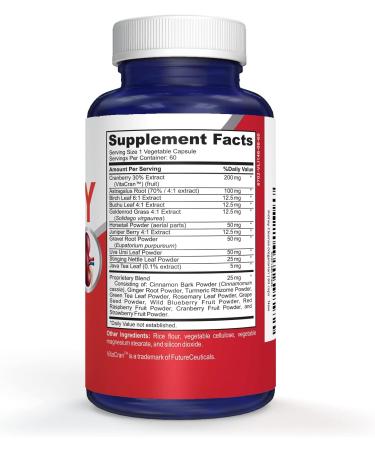 NusaPure Kidney Complex (Vegetarian) 60 Caps - Support Kidney Health Naturally - Buy Online on GoSupps.com