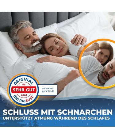 Protective view Anti-Schnarch Mundpatching | 30 Set Mouth Tape for Relaxing Sleep - Effective Snore Stopper in Soothing White - Buy Online on GoSupps.com