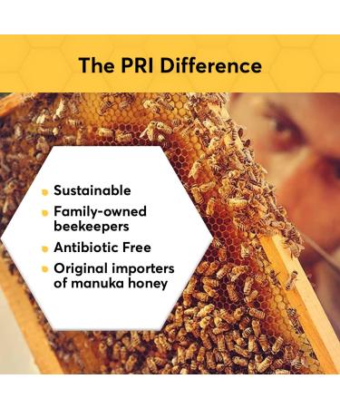 PRI Mayfield Manuka Honey UMF 10+ | Raw Monofloral MGO 263+ | 500g New Zealand - Buy Online on GoSupps.com