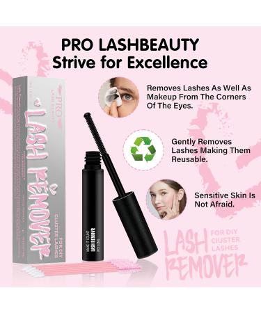 Pro Cluster Eyelash Glue Remover 10ml - Gentle Oil Makeup Cleaner for DIY Eyelash Extensions & Easy Removal - Buy Online on GoSupps.com