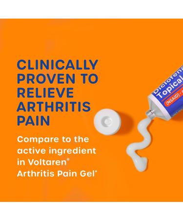 HealthCareAisle Diclofenac Gel 1% Arthritis Pain Relief 150g Tube - Original Prescription Strength - Buy Online on GoSupps.com