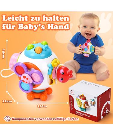 Yashuo Montessori Motorik Baby Toys | 7-in-1 Activity Motor Cubes for 1-3 Year Olds | Perfect Gift for Boys & Girls | Multicolored Educational Toys - Buy Online on GoSupps.com