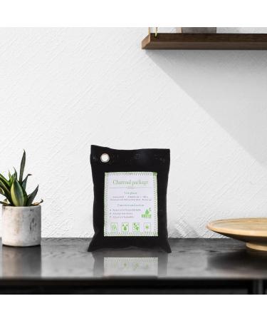 Fomiyes Bamboo Charcoal Air Purifier Bags - Natural Odor Absorber for Car Shoes & Closet | 200g Activated Carbon for Pet Odors - Buy Online on GoSupps.com