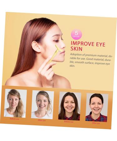 FOMIYES 9 Pi ces de cr me pour les yeux cuill re cr me pour les yeux spatule cr me contour des yeux rouleau anti-rides applicateur de cr me de massage outil de soins de la peau - Buy Online on GoSupps.com