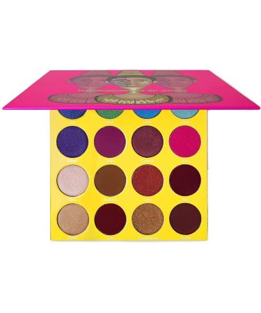 Juvia's Place Masquerade Eyeshadow Palette - Vibrant Reds, Purples & Pinks - Buy Online on GoSupps.com