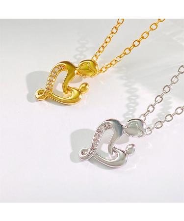 Oralgos Elegant Aesthetic Women's Necklace - Unique Mother Child Love Trailer Design in Copper - Buy Online on GoSupps.com