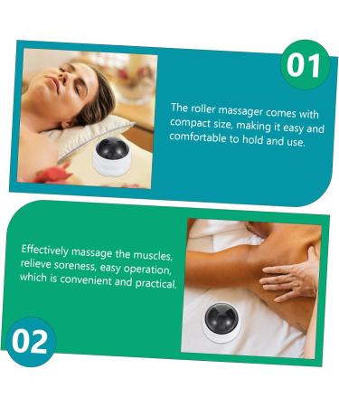 Partykindom Rolling Ball - Practical Muscle Massage Device & Comfortable Role-Tapperer for Ultimate Relaxation - Buy Online on GoSupps.com